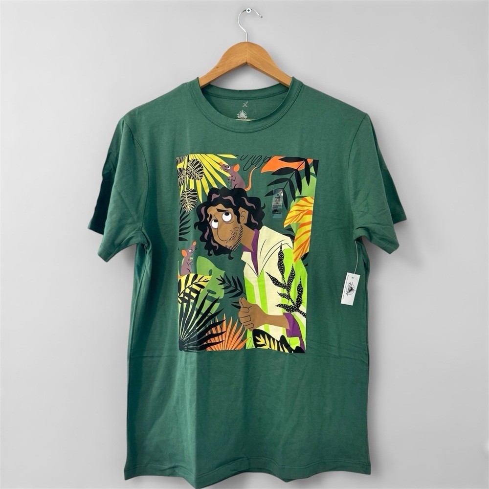 New Disney Encanto Bruno Green Character Tee Unisex M - Picture 1 of 10